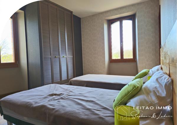 Busque (81300) corps de ferme rénové sur plus d’un hectare clos