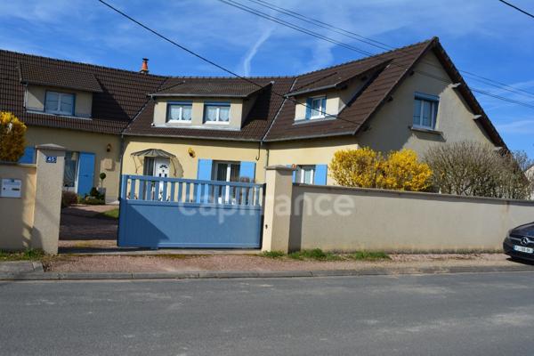 Dpt Cher (18), à vendre proche de NEVERS maison P8   Garage atelier, terrain batir