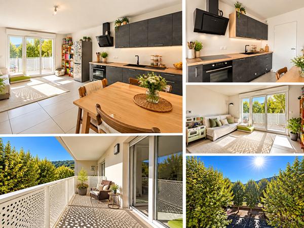 Appartement 3 pièces 63 m² avec balcon et garage ? Quartier gare