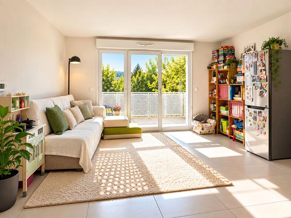 Appartement 3 pièces 63 m² avec balcon et garage ? Quartier gare