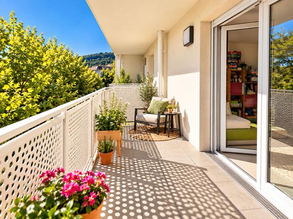 Appartement 3 pièces 63 m² avec balcon et garage ? Quartier gare