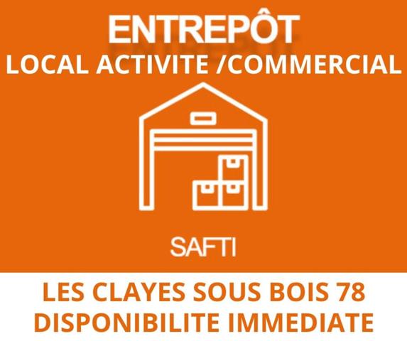 LOCAL D’ACTIVITÉ / ENTREPOT / COMMERCE