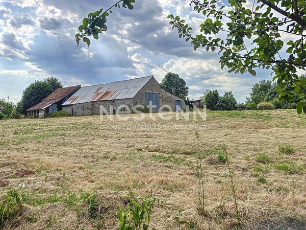 Lot de terrains constructible avec hangar - Chanteix - 2799 m2
