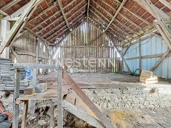 Lot de terrains constructible avec hangar - Chanteix - 2799 m2