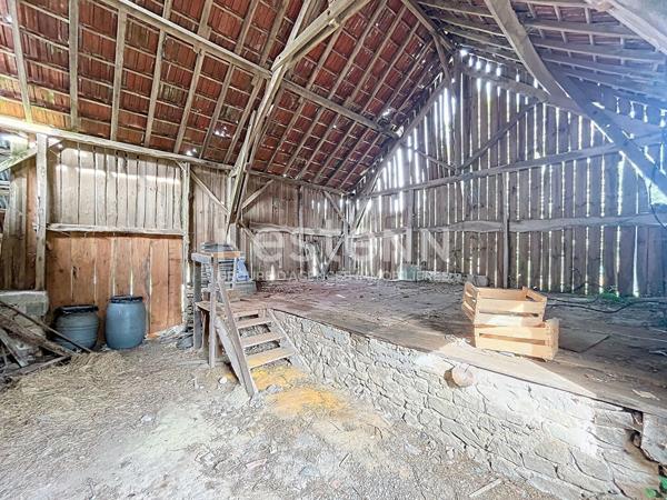 Lot de terrains constructible avec hangar - Chanteix - 2799 m2