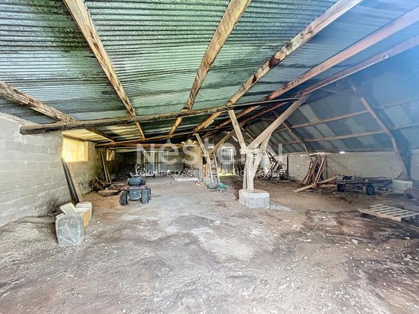 Lot de terrains constructible avec hangar - Chanteix - 2799 m2