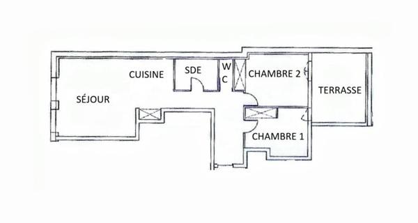 Appartement à vendre |  Bordeaux |  3 pièces | 70 m²
