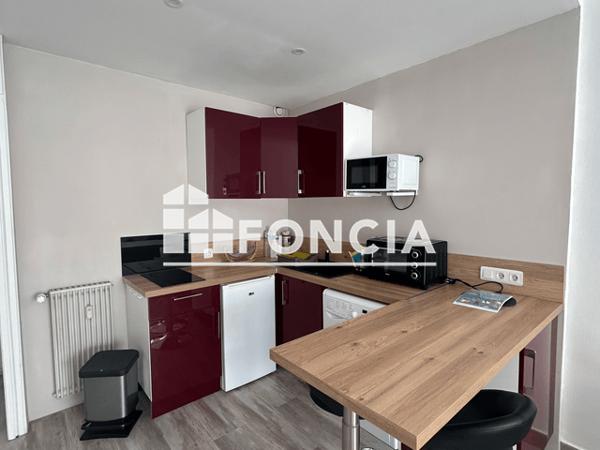 Location Studio meublé 24.5 m² - 56 RUE DU CHAMP DES OISEAUX Rouen 76000
