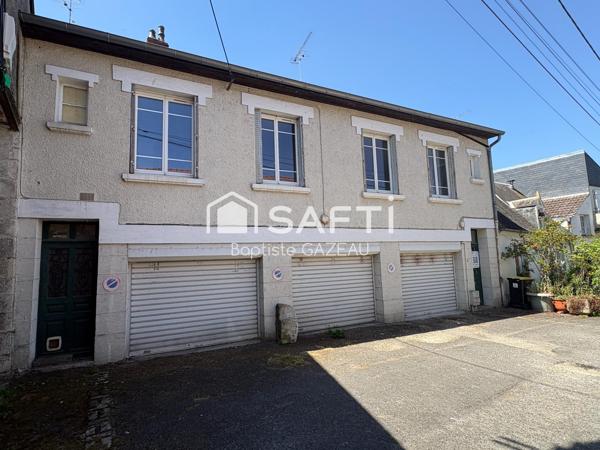 maison de ville 70m2 avec 3 garages