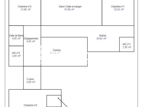 Location Appartement 4 pièces 181.11 m² - 141 BL DE LA LIBERTE Lille 59800
