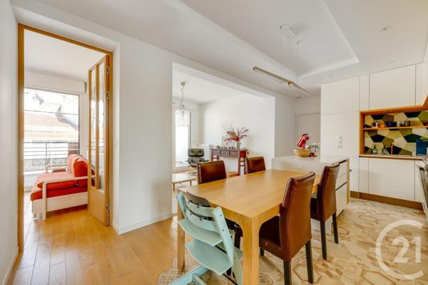 Appartement F4 à vendre  4 pièces - 76,51 m2 ISSY LES MOULINEAUX - 92