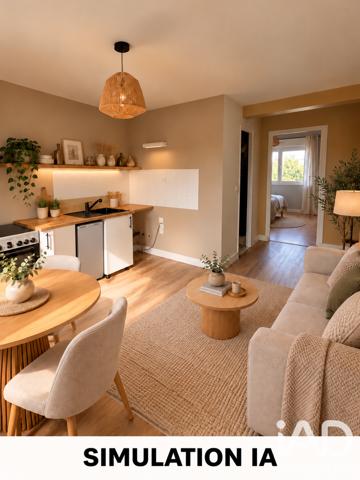 Appartement à vendre 2 pièces 25 m² Saint-Brieuc
