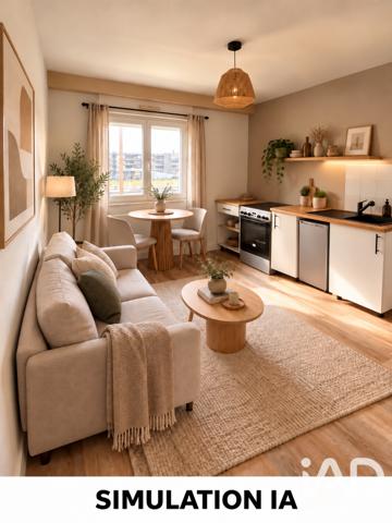 Appartement à vendre 2 pièces 25 m² Saint-Brieuc