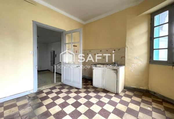 MAISON DE VILLE 107 m² - 3 CHAMBRES - GARAGE ET DEPENDANCES - GRAND GRENIER