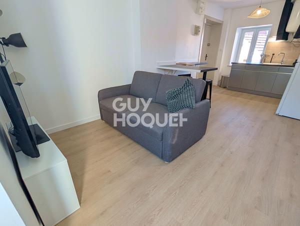 Studio rénové 27 m²