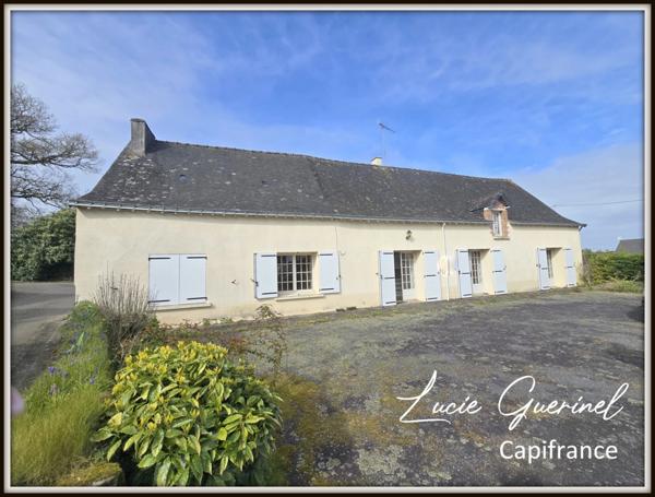 Maison de plain-pied – Fort potentiel – Centre bourg de Rougé (44)
