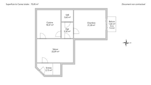 Appartement Paris 17e - PEREIRE - WAGRAM