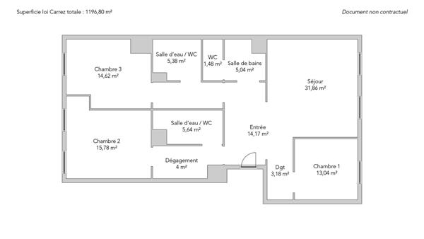 Appartement Paris 16e - PLACE VICTOR HUGO