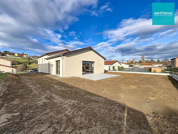 Maison neuve 2025 à Lézigneux - 122 m² - 3 chambres - garage