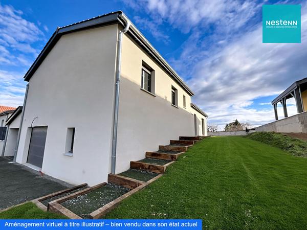 Maison neuve 2025 à Lézigneux - 122 m² - 3 chambres - garage