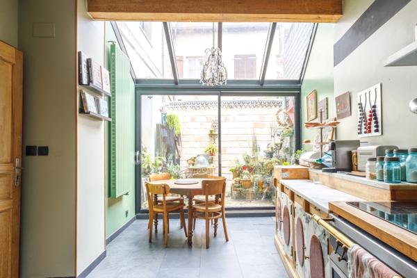 Honfleur hyper centre - Maison de caractère - 199 m2 - 6 chambres - 2 terrasses - Cave - Grenier