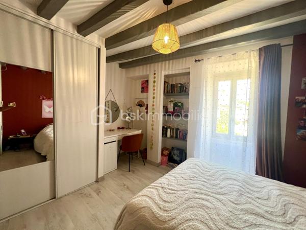 A 12min d'Etampes ( 11km) au coeur de la Vallée de la juine, venez découvrir cette maison en pierre atypique et pleine de charme, composée à la base de deux maisons, aujourd'hui réunies offrant ainsi de beaux espaces pour une vie familiale et/ou une activité professionnelle (gîtes, libérales, ect...) grâce à son vaste bureau doté de son entrée et d'un compteur électrique indépendants. Ce bien comprend entrée, cuisine aménagée et équipée ouverte sur le magnifique séjour cathédrale avec poêle à granule, un WC indépendant. A l'étage palier desservant 3 chambres, un grand dressing pouvant servir de 4 ème chambre, deux salle(s) de bains avec WC et un grenier aménageable. Atouts supplémentaires une cave, un grand terrain de 988m² clos et arboré avec terrasse intimiste idéal pour les amoureux de calme et verdure sans vis-à vis.