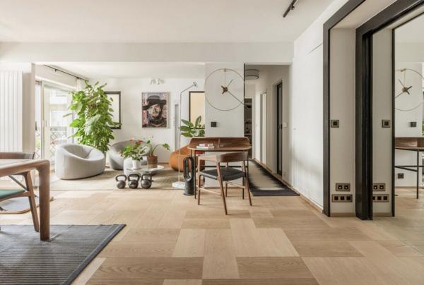 Un appartement refait à neuf par architecte