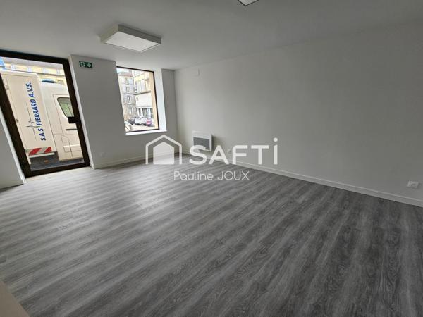 Immeuble avec local commercial et 2 appartements libres