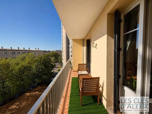 T3 de 69 m² Lumineux – Balcon – Oullins