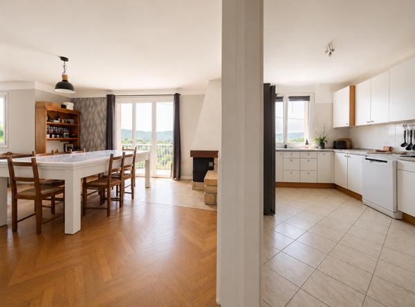 Oyonnax · Maison ~200 m² · 3 niveaux · terrain 667 m² · vue montagne · Oyonnax (01100)
