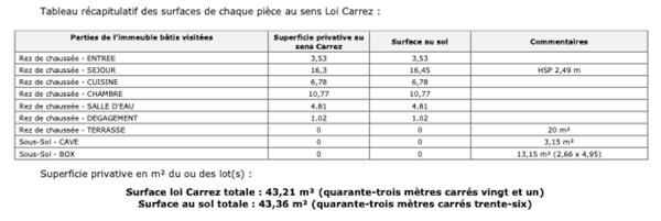 Paris (75013) PARIS 13ème - OLYMPIADES Villa Tolbiac T2 de 43,21 m2 au rez-de-chaussée sur jardin de 20 m2