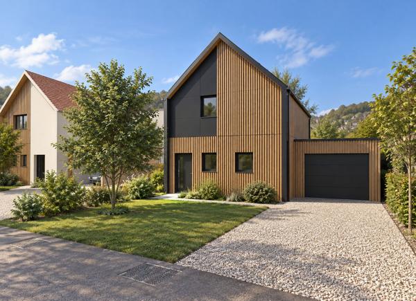 Maison neuve Bioclimatique104 m² sur 3.67 ares