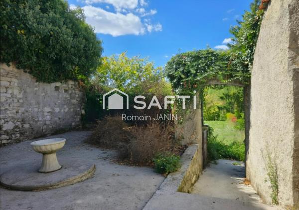 Maison de village, 3 chambres, jardin