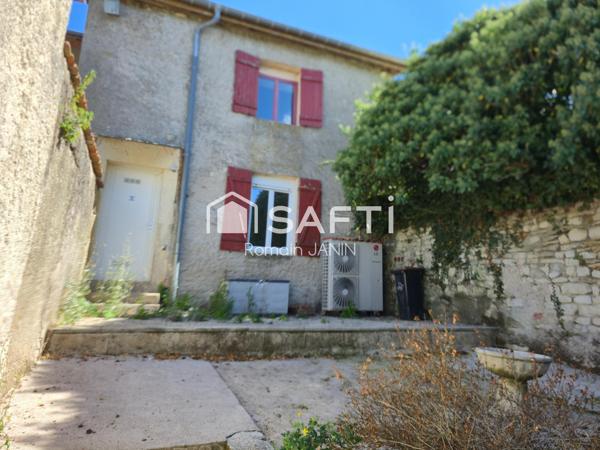 Maison de village, 3 chambres, jardin