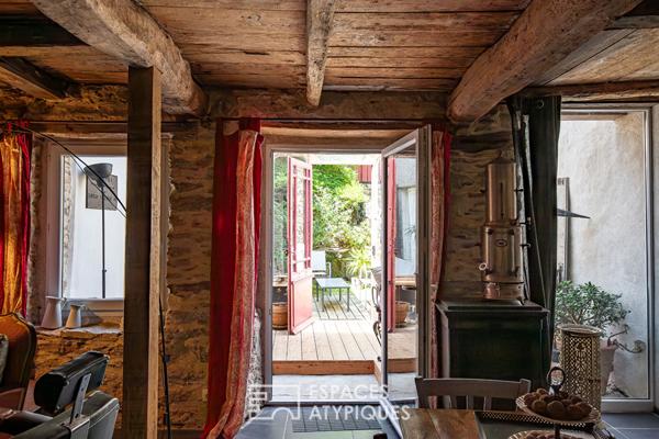 Maison de ville rénovée et son jardin suspendu à Belle-Ile-en-mer