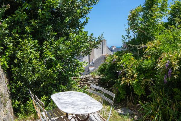Maison de ville rénovée et son jardin suspendu à Belle-Ile-en-mer