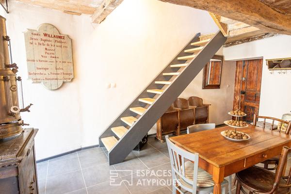 Maison de ville rénovée et son jardin suspendu à Belle-Ile-en-mer