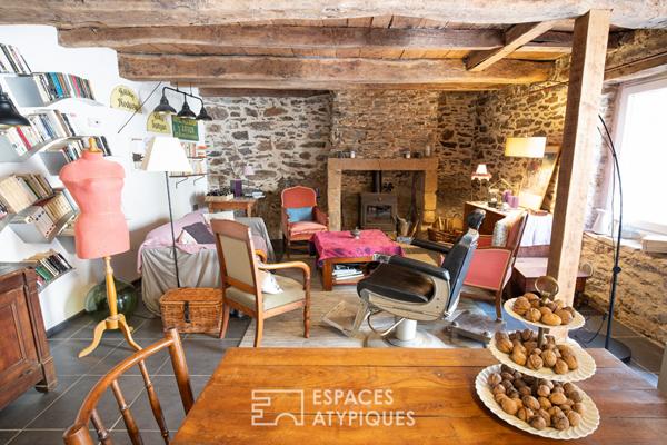 Maison de ville rénovée et son jardin suspendu à Belle-Ile-en-mer