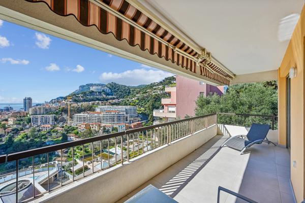Appartement 4 pièces avec terrasse et vue mer aux portes de Monaco