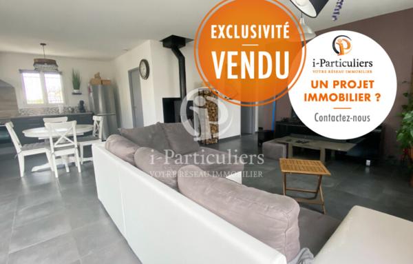 Villa récente plain-pied au calme bout d'impasse