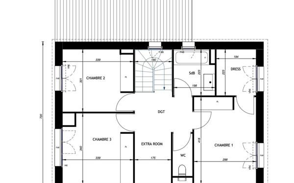 Maison à vendre    5 pièces • 109,64 m2 La Baule-Escoublac