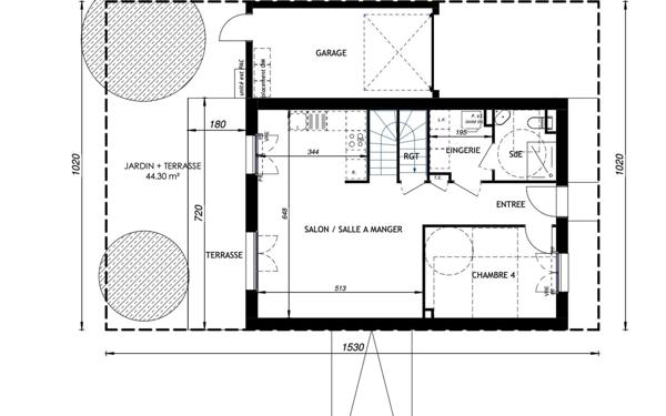 Maison à vendre    5 pièces • 109,64 m2 La Baule-Escoublac