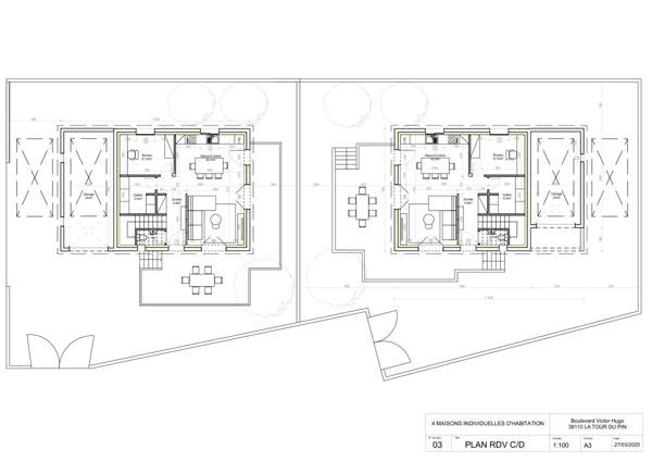 La Tour-du-Pin (38110) MAISON T5 120M2 SUR TERRAIN 350M2