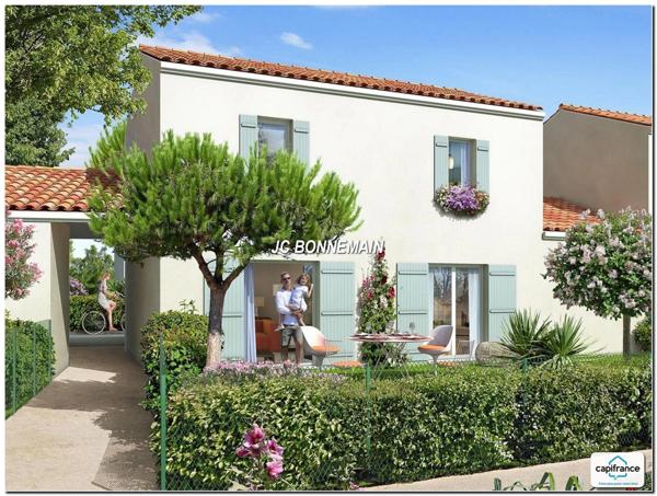 Maison à vendre 4 pièces et Jardin - SAINT GEORGES D'OLERON (17)