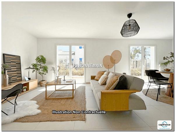 Maison à vendre 4 pièces et Jardin - SAINT GEORGES D'OLERON (17)