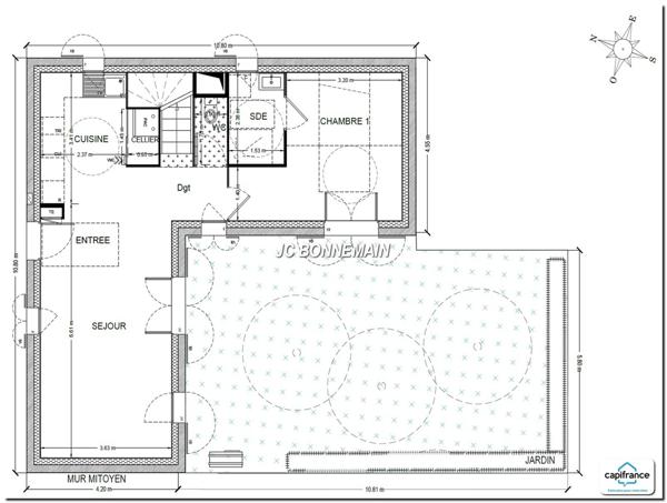 Maison à vendre 4 pièces et Jardin - SAINT GEORGES D'OLERON (17)