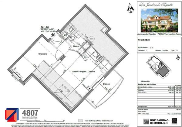 Appartement à louer à Thonon-les-Bains (74200)
