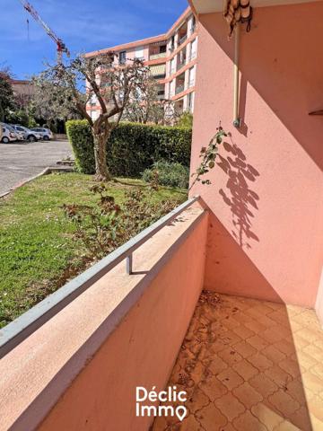 Vente appartement en rez de jardin Grasse, 73m² 3 pièces 225 000€ avec balcon