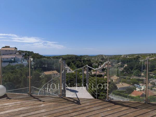 Villa contemporaine vue mer avec jacuzzi à Ensuès-la-Redonne