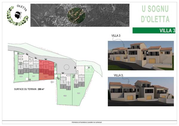 Programme U Sognu d'Oletta - Maison T3 avec garage